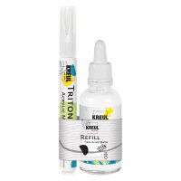 KREUL Refill Triton Acrylic Marker edge Weiß Set