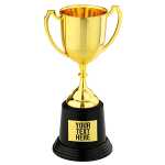 Pokal 22cm mit Etikett 8003558519514