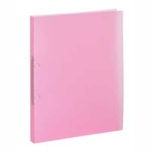 FSY Ringbuch A4, 2-Ringe 16mm, PP rot transluzent, 1 Stück