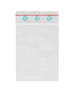 FSY Druckverschlussbeutel 80 x 60 mm, transparent, Druckverschluss