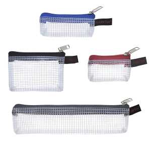 Set aus 4 Mini-Reißverschluss-Beuteln mit Textil-Reißverschluss
