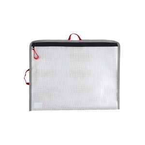 Bungee-Bag A4, 2 Halteschlaufen, Bordierband, RV mit Nylonkordel,