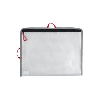 Foldersys Bungee-Bag PVC-frei A4 2 Halteschlaufen Bordierband RV mit Nylonkordel