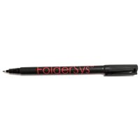 Foldersys FolderSys Permanent Marker PP/PVC schwarz