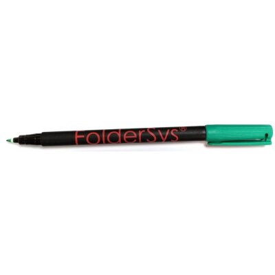 Foldersys FolderSys Permanent Marker PP/PVC grün