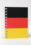 ADINA Premium Collegeblock Kollegblock "Deutschlandfahne"