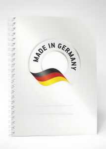 ADINA Premium Collegeblock "Made in Germany" A4 blanko 80 Bl 90g/qm