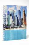 ADINA Premium Collegeblock "Skyline" A5 dotted...