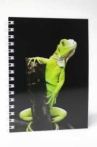 ADINA Premium Collegeblock "Leguan" A5 dotted (gepunktet) 80 Blatt