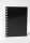 ADINA Premium Collegeblock schwarz A6 kariert 80 Blatt 80g/qm