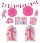 Deko Set, 10 teilig One Wild Girl AMSCAN EUROPE