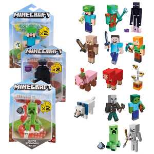 Minecraft Craft-A-Block Figuren Sortiment MATTEL GMBH