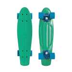 Skateboard Retro Native grün, Rollen 60 x 45 mm...