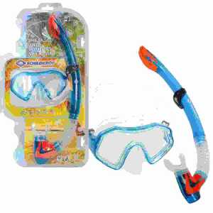 Schildkröt Schnorchelset Barbados 2teilig, Kinder Schnorchelset