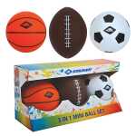 Mini Ball Set 3 in 1, 3 Bälle, Basketball,...