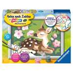 Malen nach Zahlen Bild 180x130mm Kleines Reh