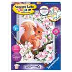 Malen nach Zahlen Bild 180x240mm Neugieriges,...