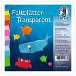 Ursus TRANSP.FALTBL.115G.15x15CM,100BL.10FARBEN.SORT.