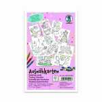 Ursus AUSNAEHKARTEN WEISS 11x17CM,10BL.10MOTIVE