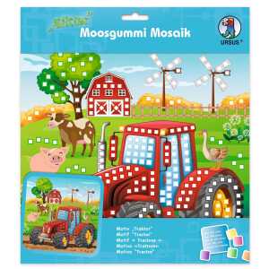 Ursus MOOSGUMMI MOSAIK "GLITTER TRAKTOR"