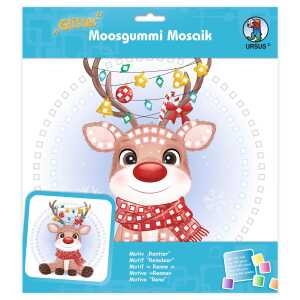 Ursus MOOSGUMMI MOSAIK "GLITTER RENTIER"