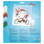 Ursus MOOSGUMMI MOSAIK "GLITTER SANTAS SCHLITTEN"