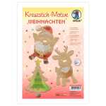 Ursus KREUZSTICH-MOTIVE "WEIHNACHTEN"250GR.12BL.