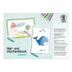 Ursus MAL-UND ZEICHENBLOCK "RAHMEN"220G.A5,18BL.