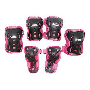 Schützerset Girls pink Größe XS/S 7teilig, für Kinder 3 bis 7 Jahren