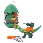 Robo-Dino im Ei Brachiosaurus mit Katapul, zum selber...