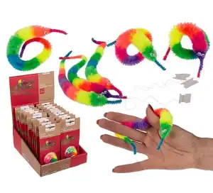 OOTB Magischer Wurm Regenbogen ca. 22 cm