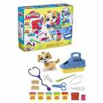 Play-Doh Tierarzt 5 klassische Farben, sowie 10 Utensilien