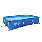 Stahlrahmenpool Steel Pro ca.300x201x66cm, blau, eckig,...