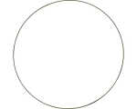 Metallring 35cm schwarz, Glorex GLOREX