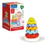 Clementoni Stapelringe 6teilig, 5 bunte Ringe...