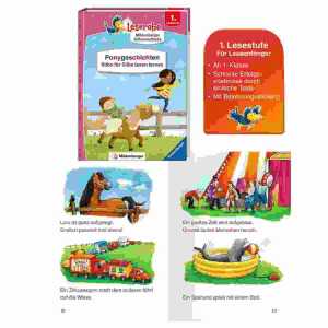 Leserabe Ponygeschichten, Sonderausgabe, Silbe für Silbe lesen lernen,