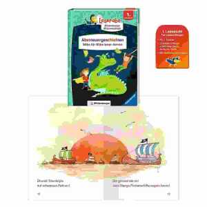 Leserabe Abenteuergeschichten, Silbe für Silbe lesen lernen,