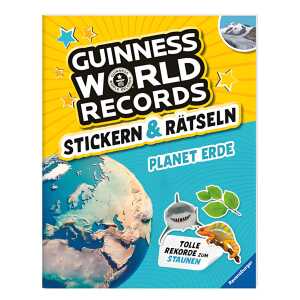 Guinness World Records Planet Erde, Stickern & Rätseln,
