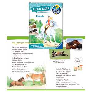 Wieso? Weshalb? Warum? Erstleser: Pferde, Band 6, ab 7 Jahren