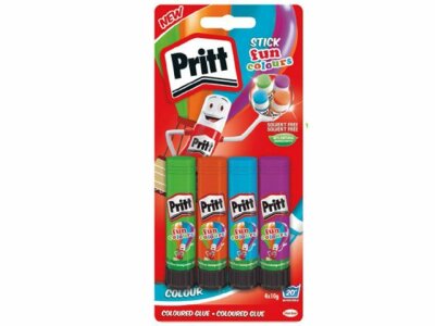 Staedtler Klebestifte Pritt fun colours 4x10g