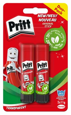 Staedtler Klebestift Pritt 2x11g BK