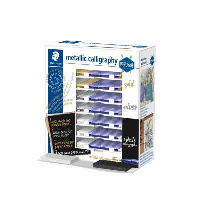 Staedtler Display metallic&white calligr.70ST