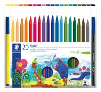 Staedtler Fasermaler Noris 20ST Kartonetui