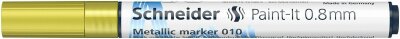 Schneider Metallicmarker Paint-It 010 0,8mm yellow metallic