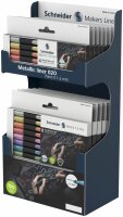 Schneider Metallicliner Paint-It 020 1-2mm Display 14...