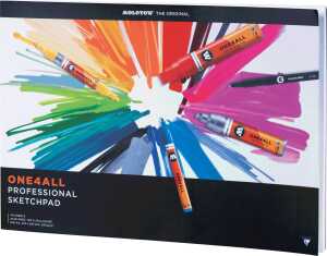 Molotow Zeichenbuch ONE4ALL Professional Sketchpad, DIN A3, landscape