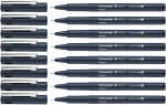Schneider Fineliner Pictus Etui 8 Stück Etui 8...