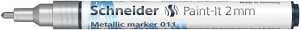 Schneider Metallicmarker 011 Paint-It 2 mm silver metallic