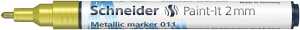 Schneider Metallicmarker 011 Paint-It 2 mm yellow metallic