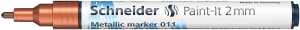 Schneider Metallicmarker 011 Paint-It 2 mm copper metallic
